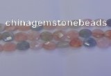 CMG266 15.5 inches 10*14mm faceted oval morganite beads