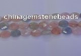 CMG267 15.5 inches 12*16mm faceted oval morganite beads