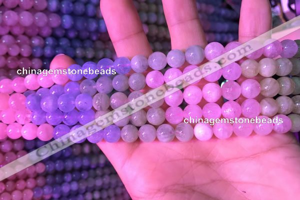 CMG316 15.5 inches 7mm round morganite gemstone beads