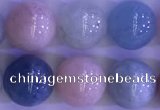 CMG363 15.5 inches 10mm round natural morganite gemstone beads