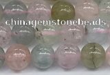 CMG391 15.5 inches 6mm round morganite gemstone beads