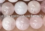 CMG410 15.5 inches 8mm round pink morganite beads wholesale