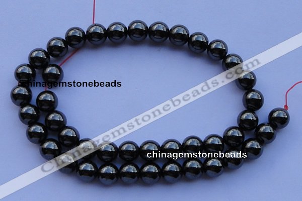 CMH09 16 inches 8mm round magnetic hematite beads Wholesale