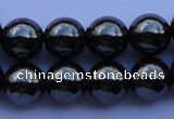 CMH11 16 inches 12mm round magnetic hematite beads Wholesale