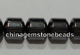 CMH122 15.5 inches 8*8mm tyre magnetic hematite beads