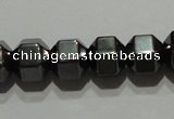 CMH124 15.5 inches 6*6mm magnetic hematite beads wholesale