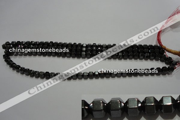 CMH124 15.5 inches 6*6mm magnetic hematite beads wholesale