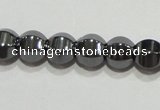 CMH129 15.5 inches 6*6mm pumpkin magnetic hematite beads