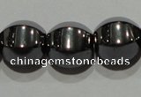 CMH130 15.5 inches 10*10mm pumpkin magnetic hematite beads