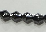 CMH132 15.5 inches 6*7mm bicone magnetic hematite beads