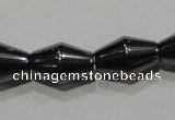 CMH133 15.5 inches 8*12mm bicone magnetic hematite beads