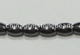 CMH145 15.5 inches 4*6mm rice magnetic hematite beads wholesale