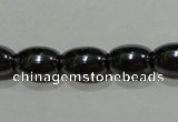 CMH146 15.5 inches 5*8mm rice magnetic hematite beads wholesale