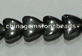 CMH172 15.5 inches 8*8mm heart magnetic hematite beads wholesale