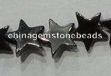 CMH177 15.5 inches 10*10mm star magnetic hematite beads wholesale