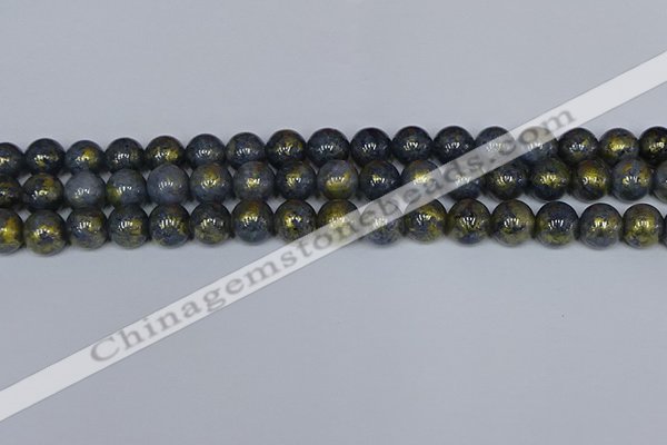 CMJ1002 15.5 inches 8mm round Mashan jade beads wholesale