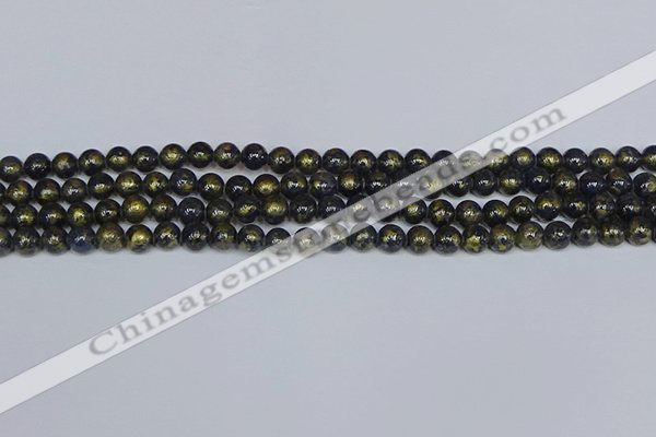 CMJ1005 15.5 inches 4mm round Mashan jade beads wholesale