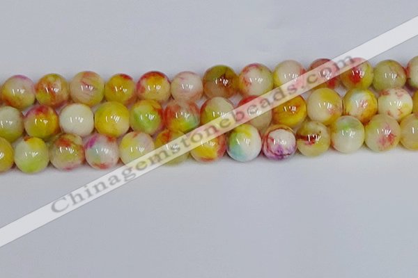 CMJ1063 15.5 inches 12mm round jade beads wholesale