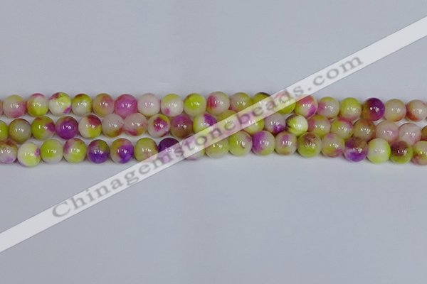 CMJ1071 15.5 inches 8mm round jade beads wholesale