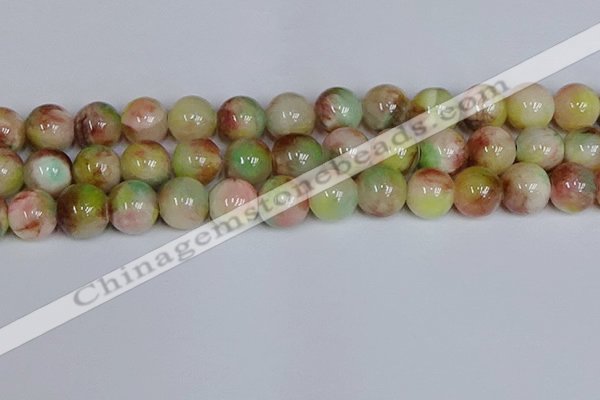 CMJ1078 15.5 inches 12mm round jade beads wholesale