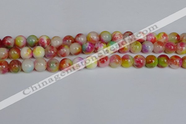 CMJ1081 15.5 inches 8mm round jade beads wholesale