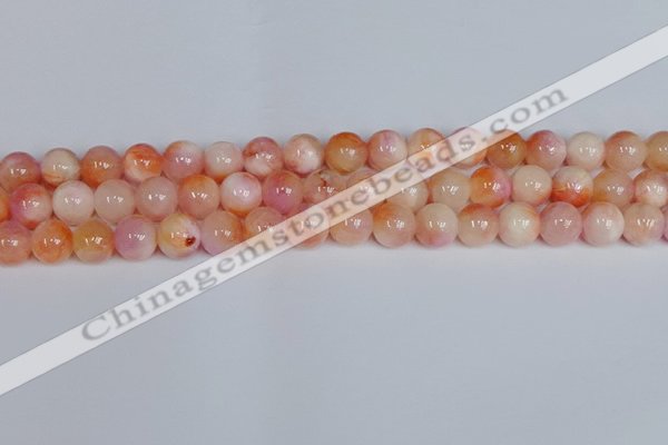 CMJ1126 15.5 inches 8mm round jade beads wholesale
