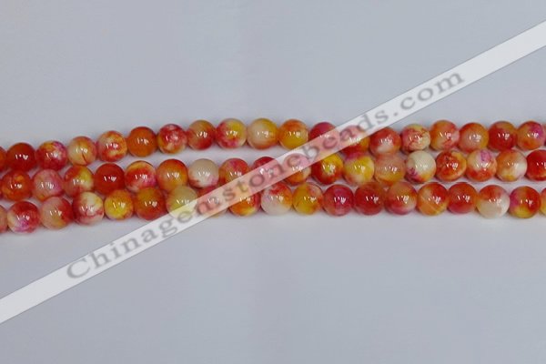 CMJ1136 15.5 inches 8mm round jade beads wholesale