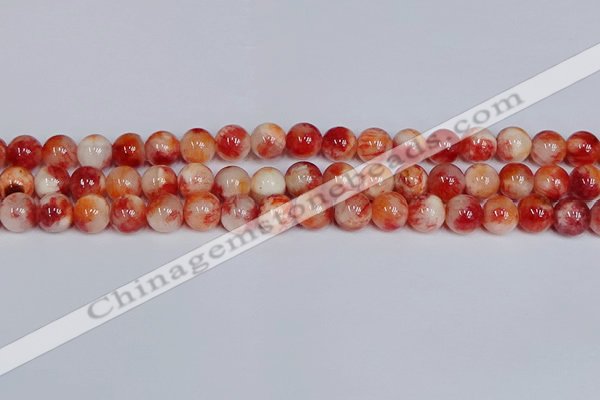 CMJ1141 15.5 inches 8mm round jade beads wholesale