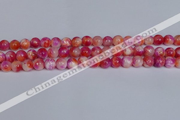 CMJ1146 15.5 inches 8mm round jade beads wholesale