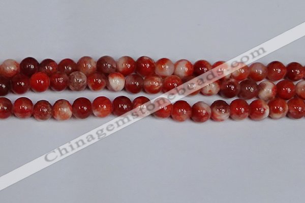 CMJ1156 15.5 inches 8mm round jade beads wholesale