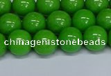 CMJ116 15.5 inches 10mm round Mashan jade beads wholesale