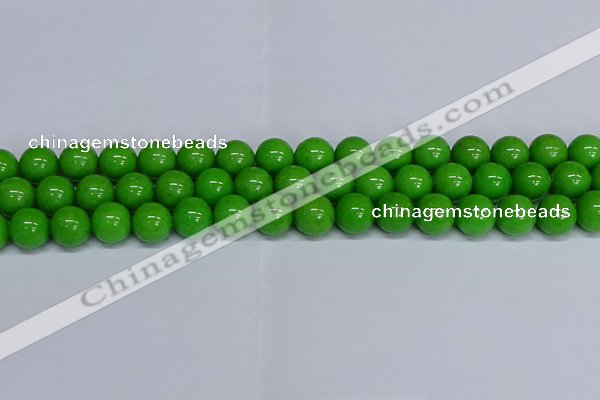 CMJ117 15.5 inches 12mm round Mashan jade beads wholesale