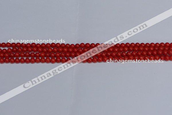 CMJ120 15.5 inches 4mm round Mashan jade beads wholesale