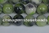 CMJ1216 15.5 inches 8mm round jade beads wholesale