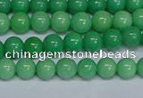 CMJ128 15.5 inches 6mm round Mashan jade beads wholesale