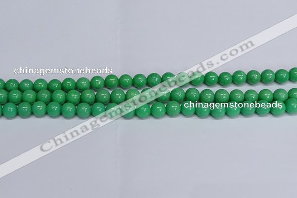 CMJ129 15.5 inches 8mm round Mashan jade beads wholesale