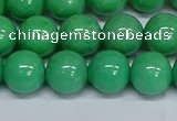 CMJ131 15.5 inches 12mm round Mashan jade beads wholesale