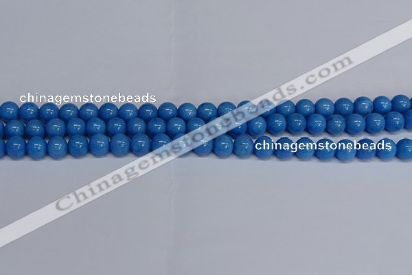 CMJ136 15.5 inches 8mm round Mashan jade beads wholesale