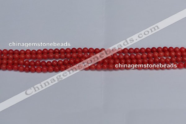 CMJ15 15.5 inches 4mm round Mashan jade beads wholesale