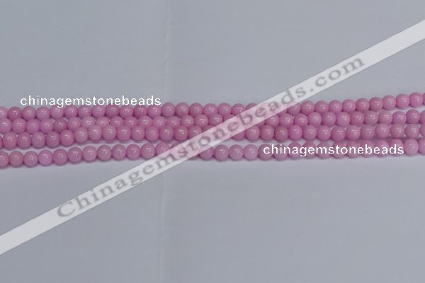 CMJ155 15.5 inches 4mm round Mashan jade beads wholesale