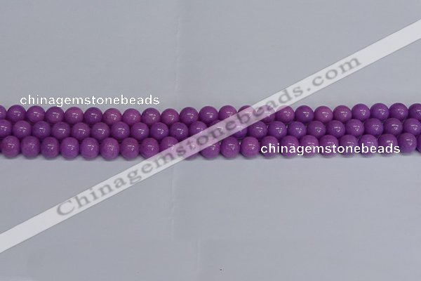 CMJ164 15.5 inches 8mm round Mashan jade beads wholesale