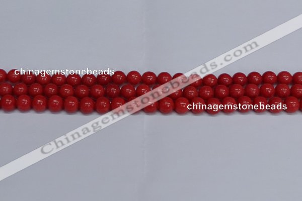 CMJ17 15.5 inches 8mm round Mashan jade beads wholesale