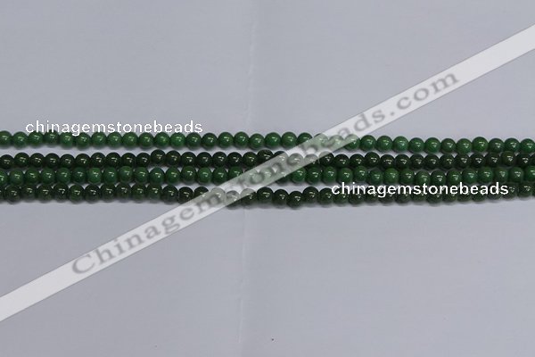 CMJ176 15.5 inches 4mm round Mashan jade beads wholesale