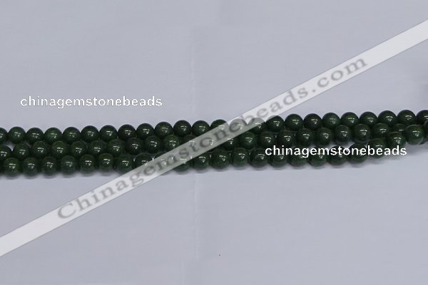 CMJ178 15.5 inches 8mm round Mashan jade beads wholesale