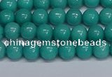 CMJ191 15.5 inches 6mm round Mashan jade beads wholesale