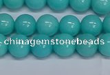 CMJ193 15.5 inches 10mm round Mashan jade beads wholesale