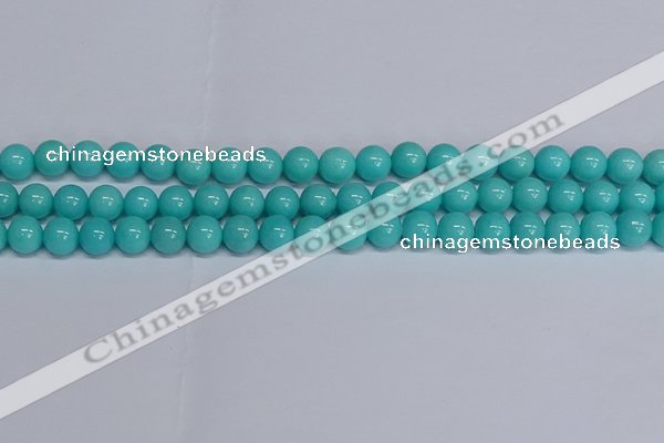 CMJ193 15.5 inches 10mm round Mashan jade beads wholesale