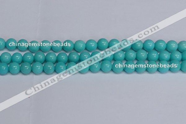 CMJ194 15.5 inches 12mm round Mashan jade beads wholesale