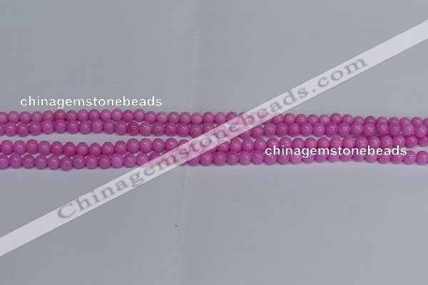 CMJ204 15.5 inches 4mm round Mashan jade beads wholesale