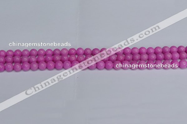 CMJ206 15.5 inches 8mm round Mashan jade beads wholesale